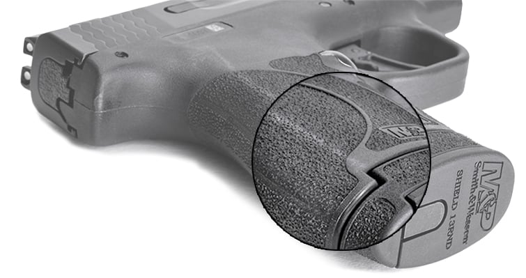 Shield Plus textured grip
