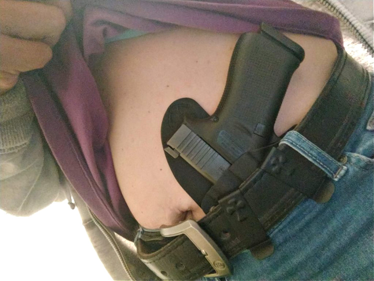 Concealed carry AIWB with Glock 43X