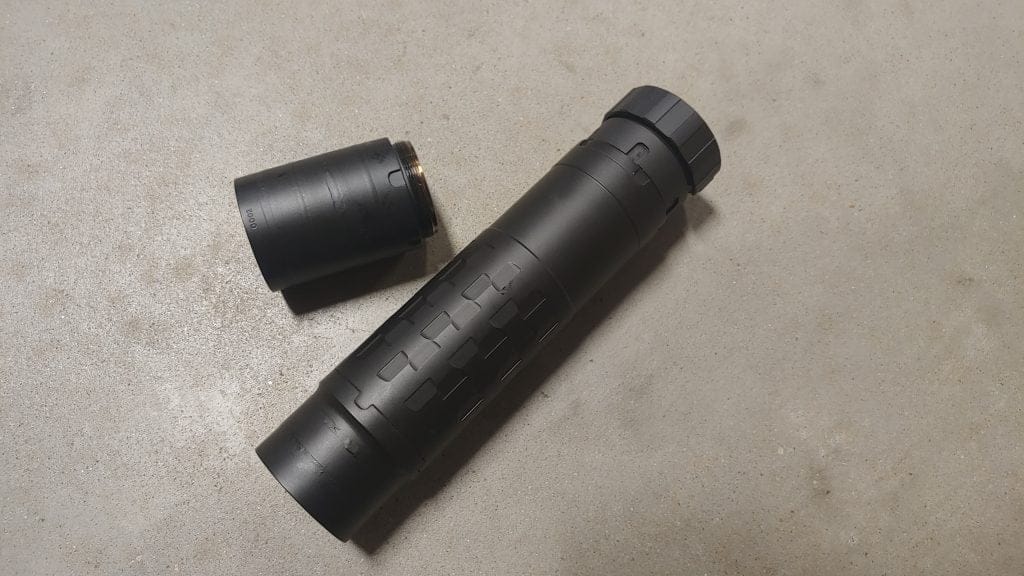 SilencerCo Hybrid 46M big-bore suppressor parts