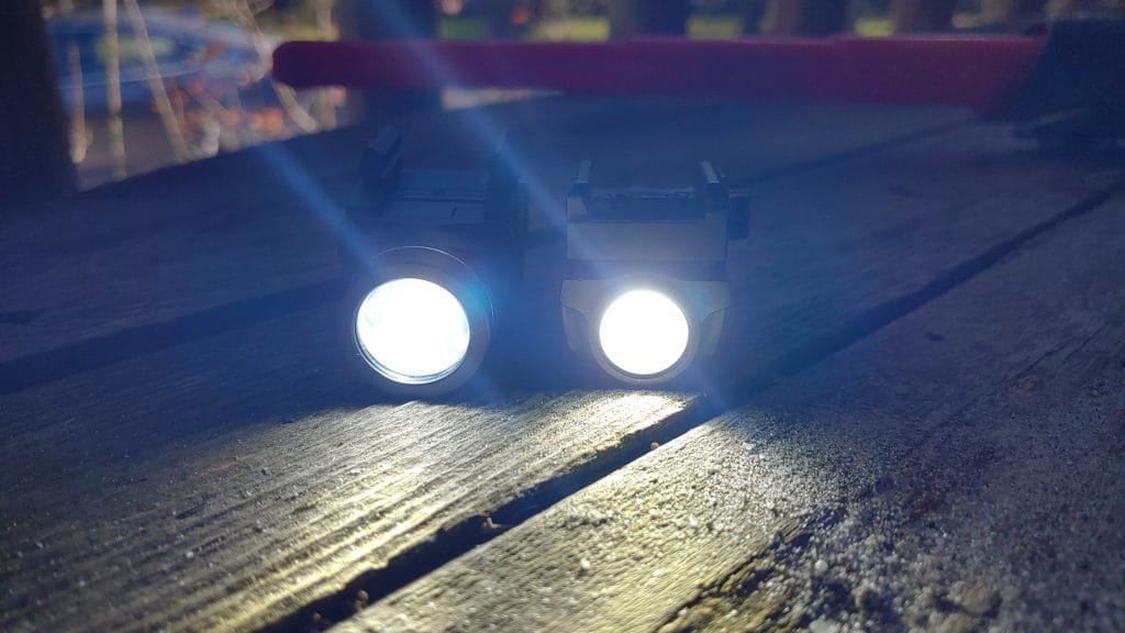 Mini Valkyrie 2 vs. Streamlight TLR 7 Sub