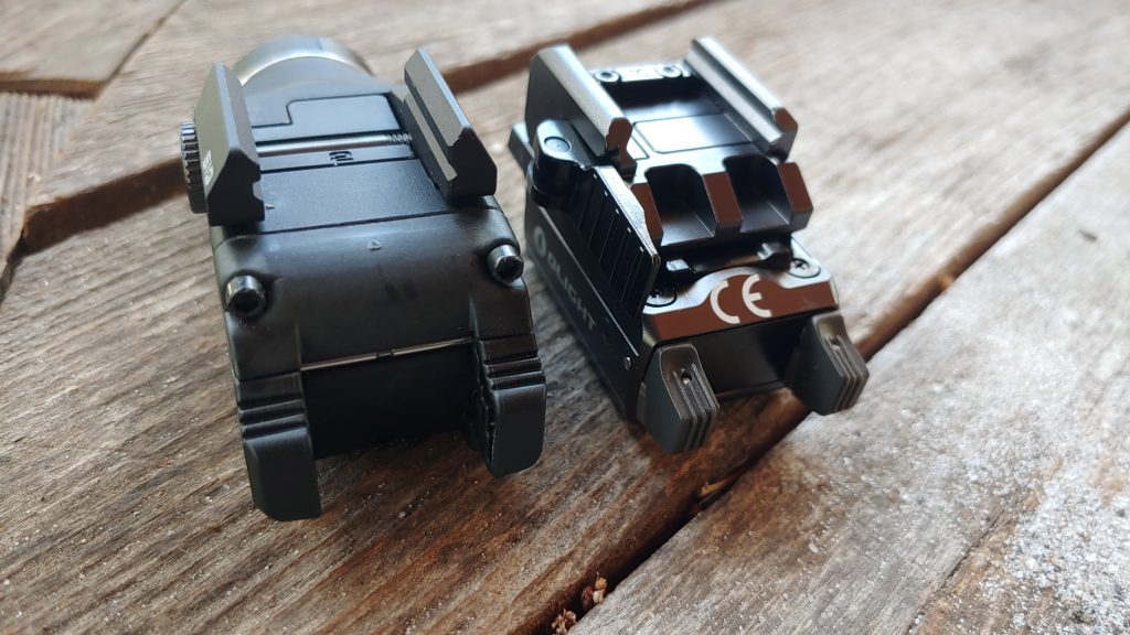 Mini Valkyrie 2 vs. Streamlight TLR 7 Sub switches