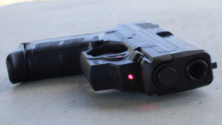 Springfield Armory XDS with viridian e-series laser