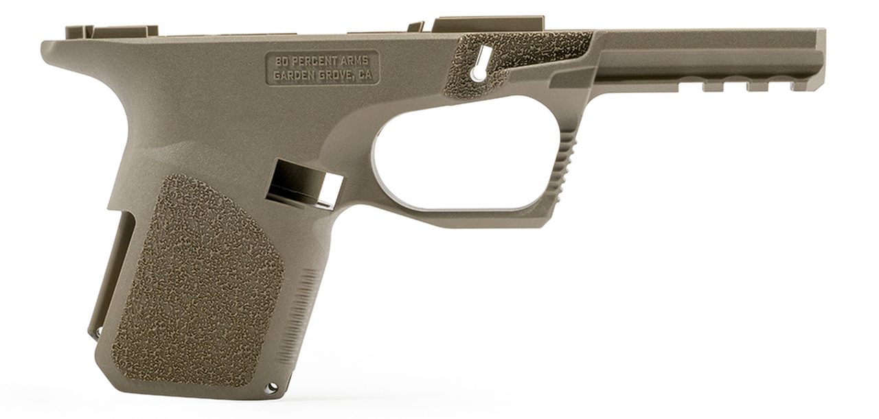 80 Percent Arms GST-9 MOD1 Pistol Frame in FDE