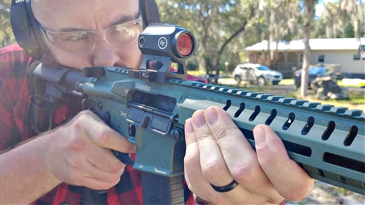 CMMG FourSix AR-15 chambered in 4.6x30mm