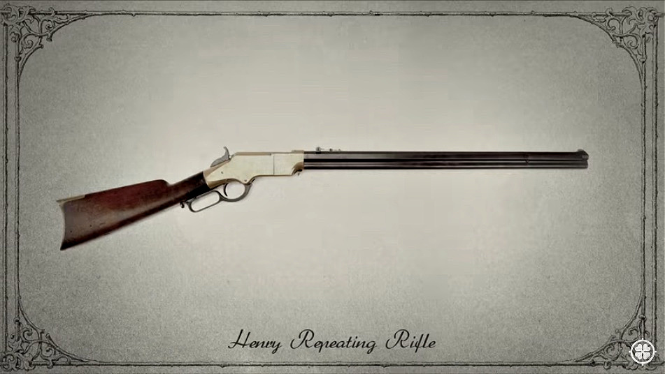 Henry lever action rifle