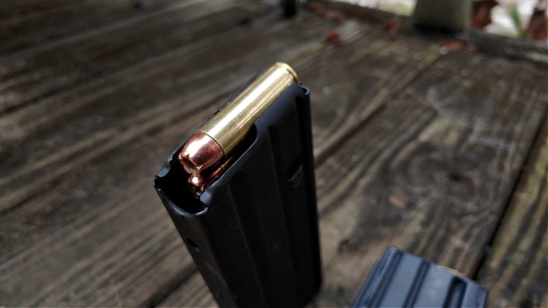 AR 500 magazine loaded with 500 Auto Max cartridges