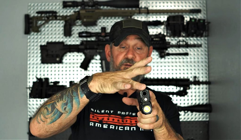 Navy SEAL Jason Pike talks about how the sights on handguns affect cross-dominance for better or for worse.