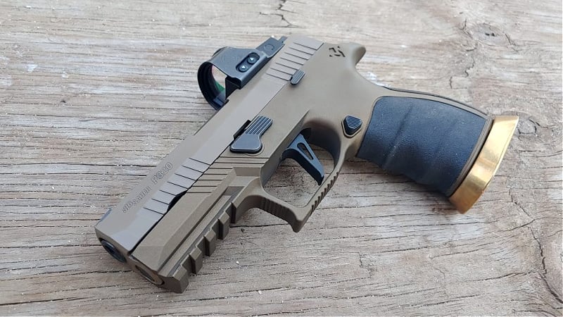 Sig P320 with Mirzon Grip