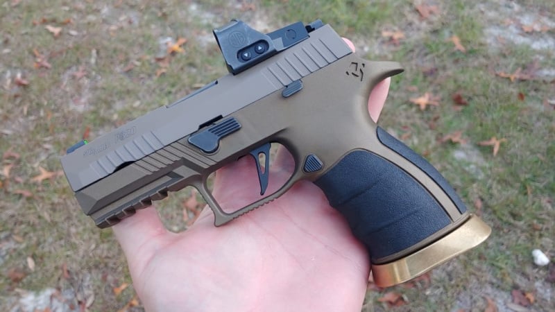 Sig P320 with Mirzon grip