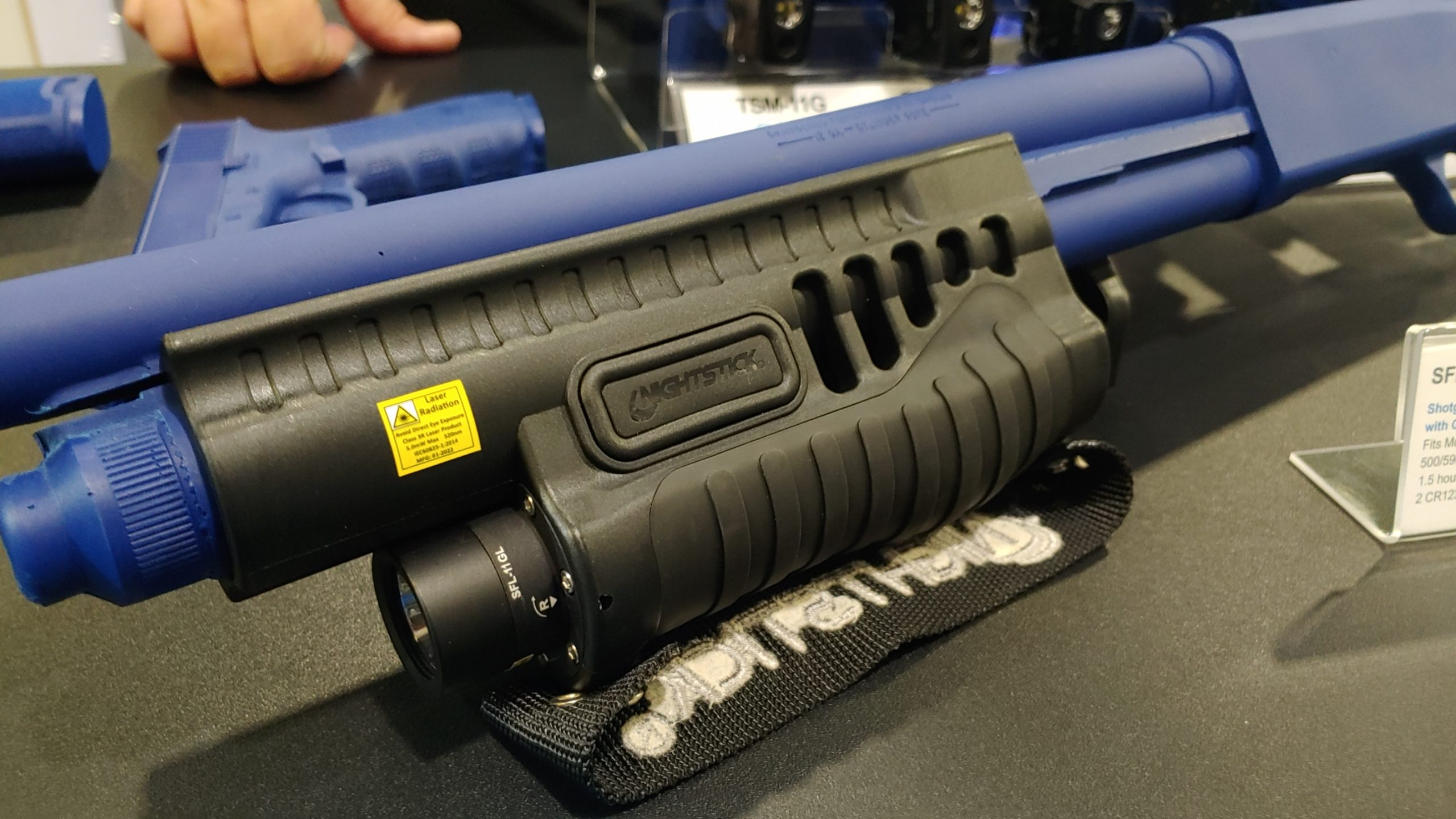 Nightstick SFL shotgun weapon light seen at SHOT Show 2022