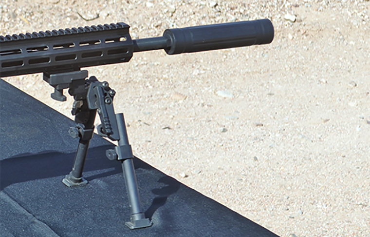 A BA30 suppressed with Bushmaster's own can.