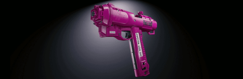 cyberpunk 2077 3D-printed disposable machine pistol