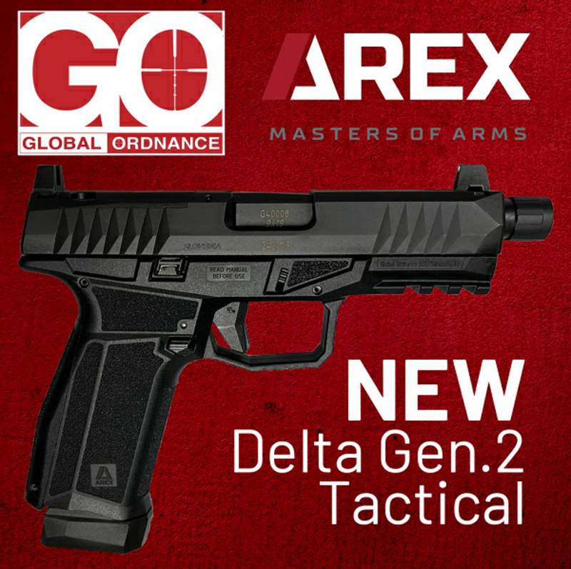 Global Ordnance Arex Delta Gen.2 Tactical SHOT Show 2022