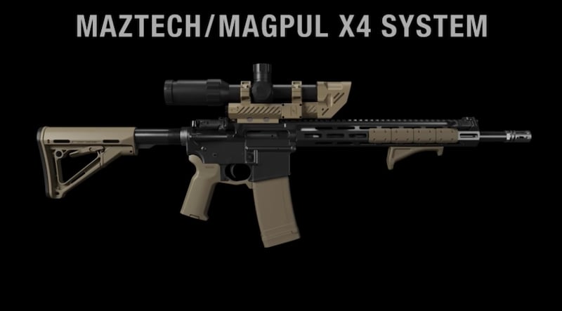 Maztech & Magpul concept for X4 Series