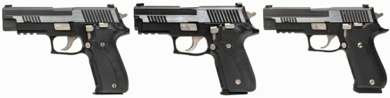 Sig Sauer Equinox Elite Editions of the P220, P226, and P229 SHOT Show 2022