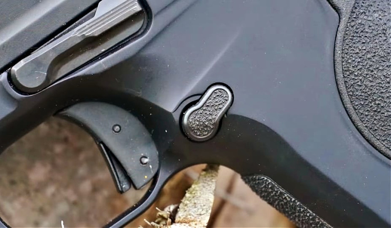 Smith & Wesson CSX mag release, trigger, and slide release