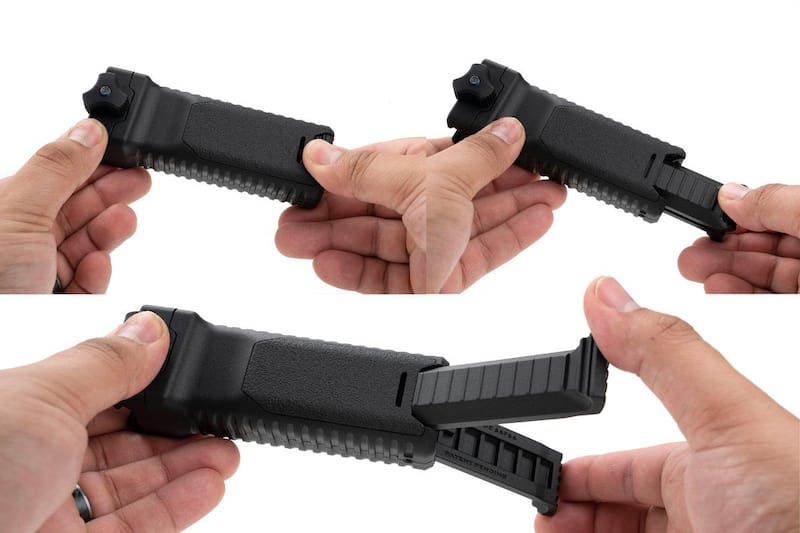 Strike Bipod Grip easy use