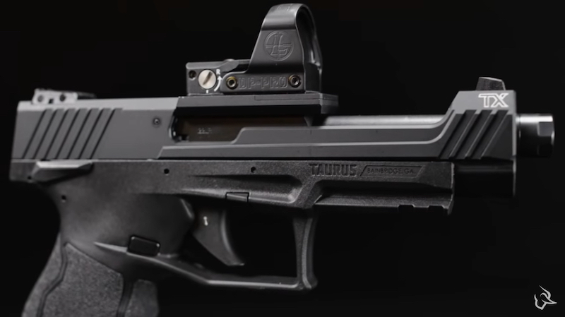 Taurus TX22 Competition SCR pistol is optic ready