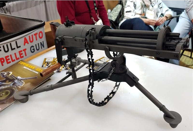 Tippman Armory .22LR Belt Fed Gatling Gun