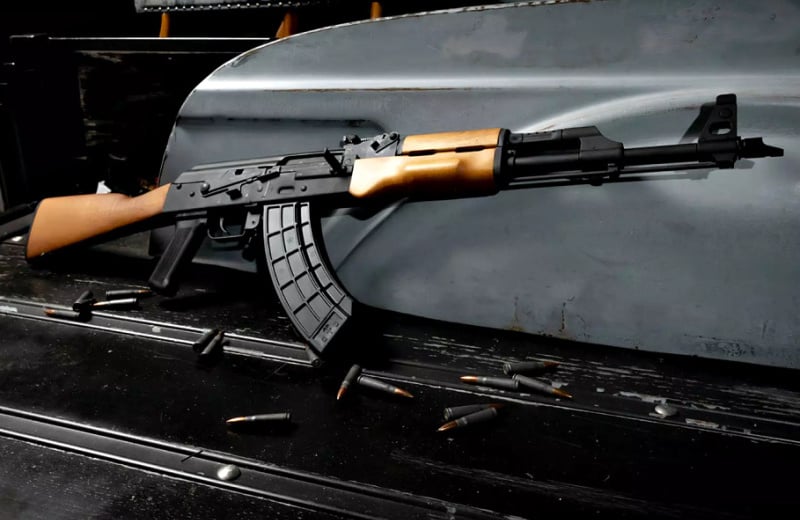 The Century Arms BFT47 is a bulged and trunnion rifle. 