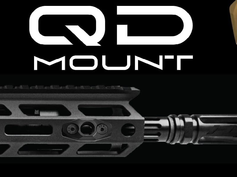 Sling mount on AR handguard