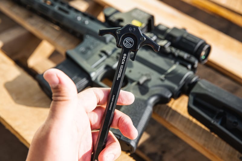 The SilencerCo GDCH is made for the AR-15 