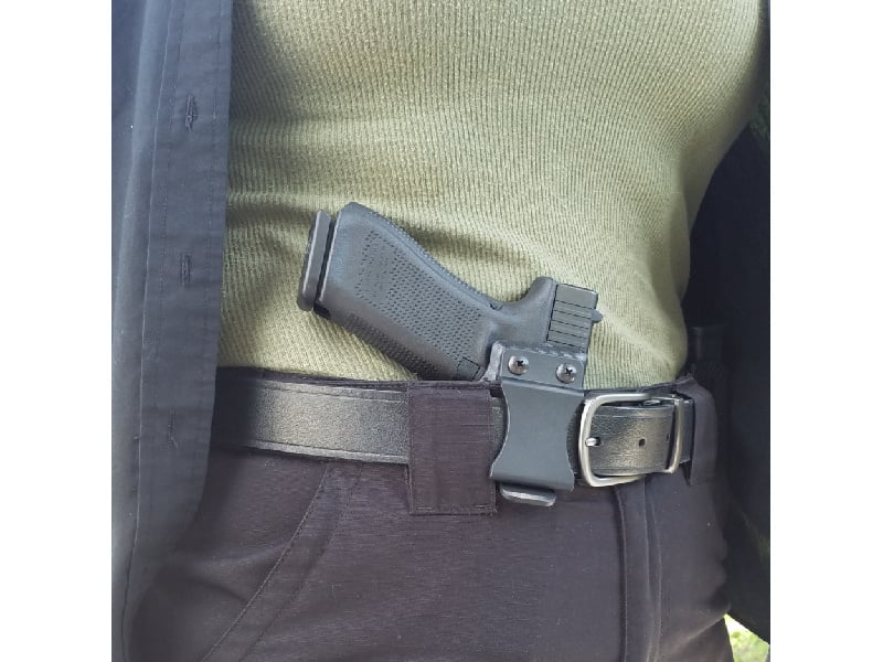 The latest holster from UM Tactical can be used for IWB carry.