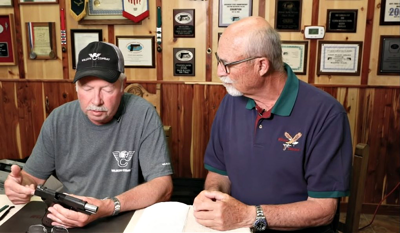 Bill Wilson and Ken Hackathorn talk about cleaning and maintaining 1911s.
