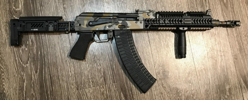 AK Rifle with upgraded furniture