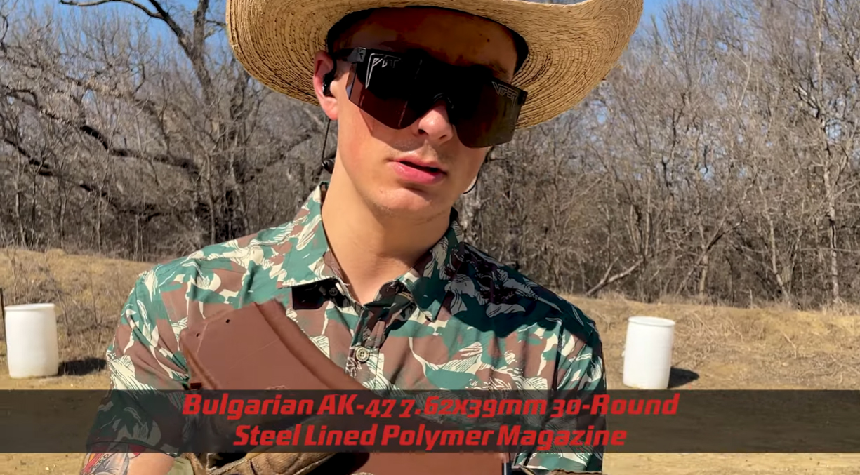 Steel lined Bulgarian AK magazine