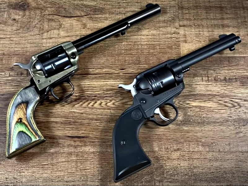 Heritage Rough Rider vs. Ruger Wrangler — .22 Single Action Rivals