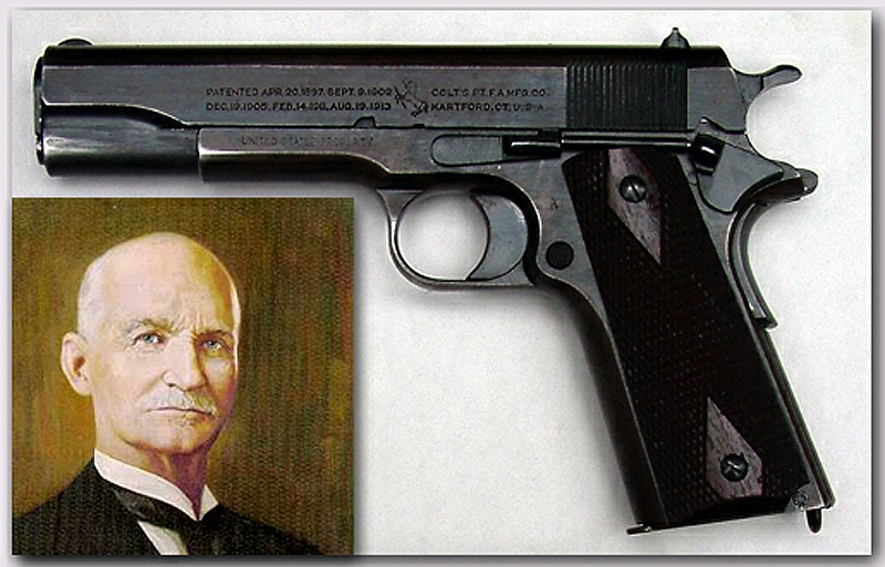  John Moses Browning and the  Colt 1911 pistol
