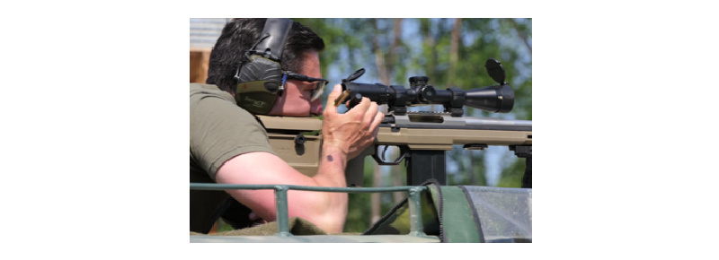 Josh Davis, precision rifle shooter
