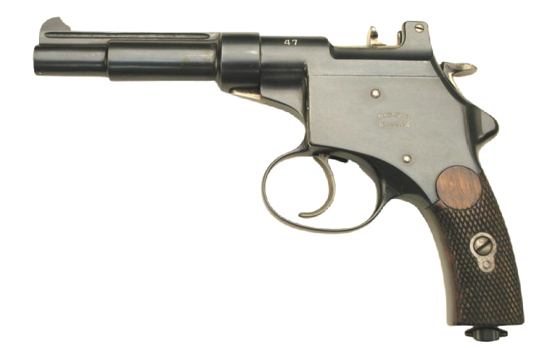 Manlicher 1894 blowback operated handgun