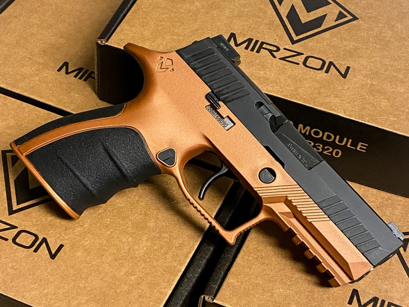 Grip module by Mirzon for the SIG P320.