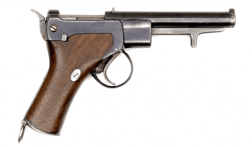 Salvator Dormus, first semi-automatic pistol
