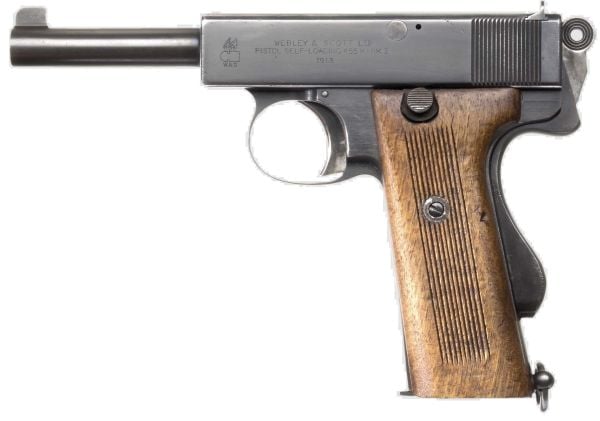 Webley self-loading pistol