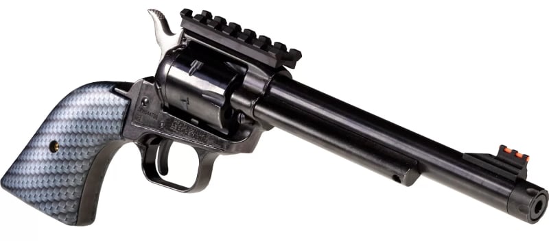 22 lr revolver with mount for red dot sight