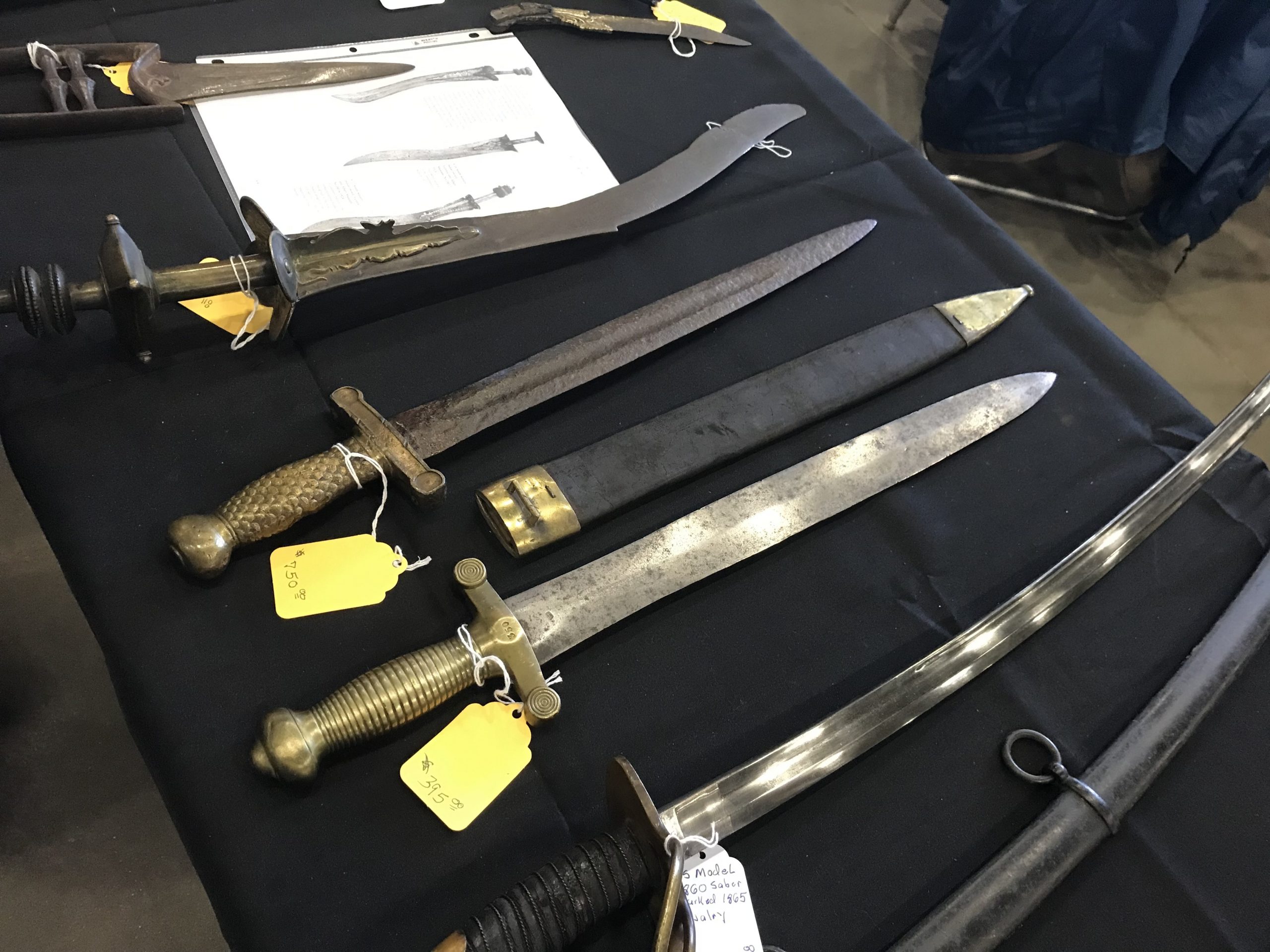 The French gladaiator pattern short swords and their American copies seem much older than 19th century.