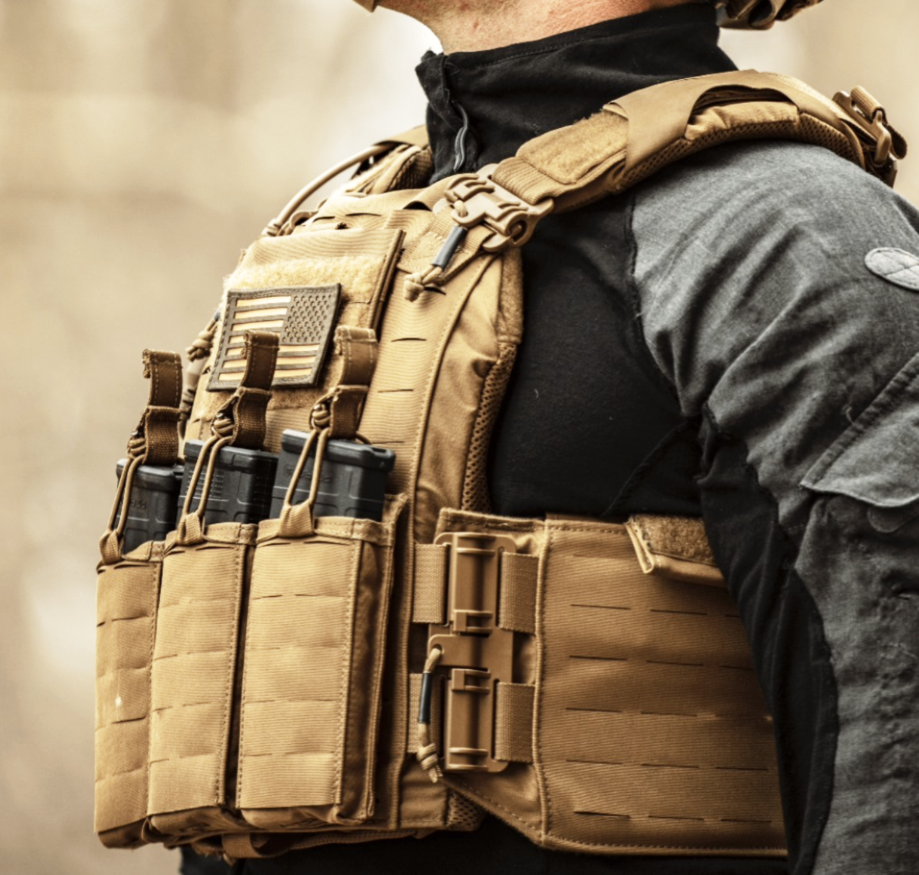 The Strandhogg plate carrier