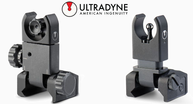 Ultradyne C4 back up iron sights