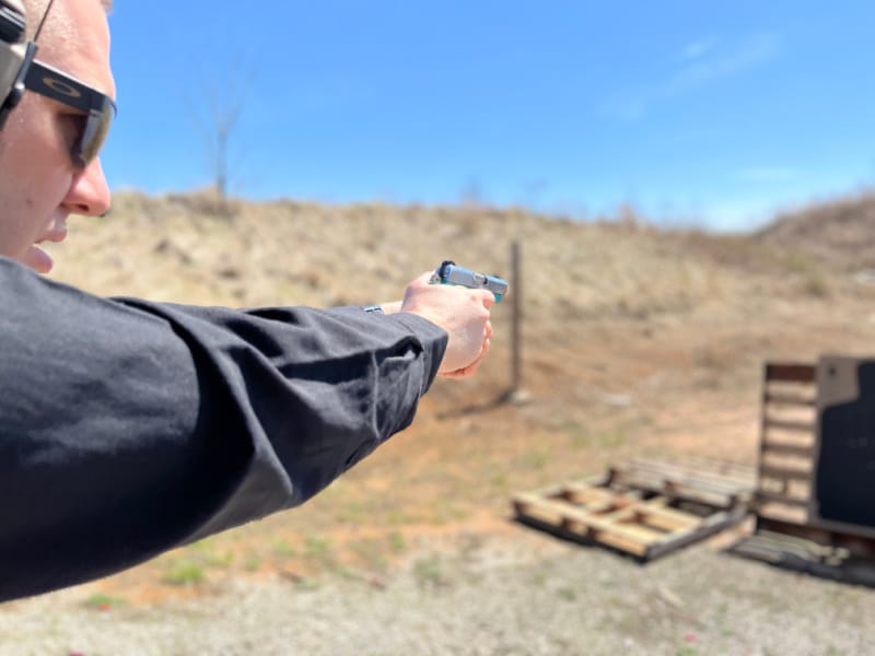 Shooting at the range