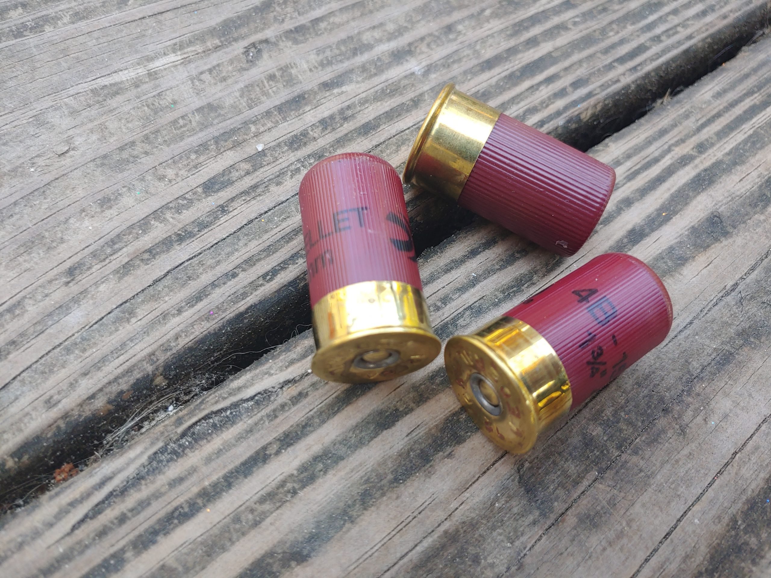12 gauge mini shells are popular, but not what you want for home defense.