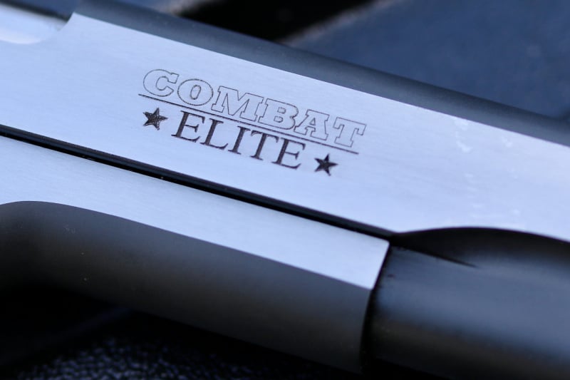 Combat Elite laser cut logo