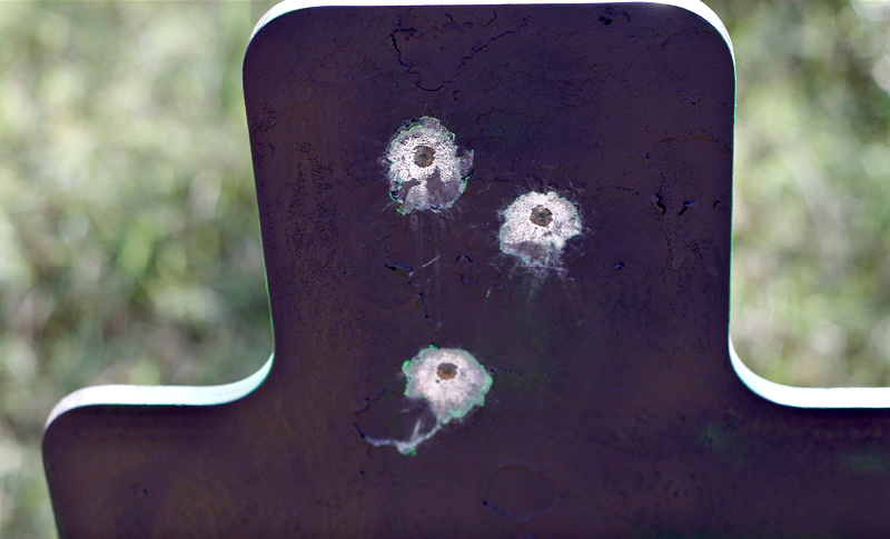 target headshots from 25 yards