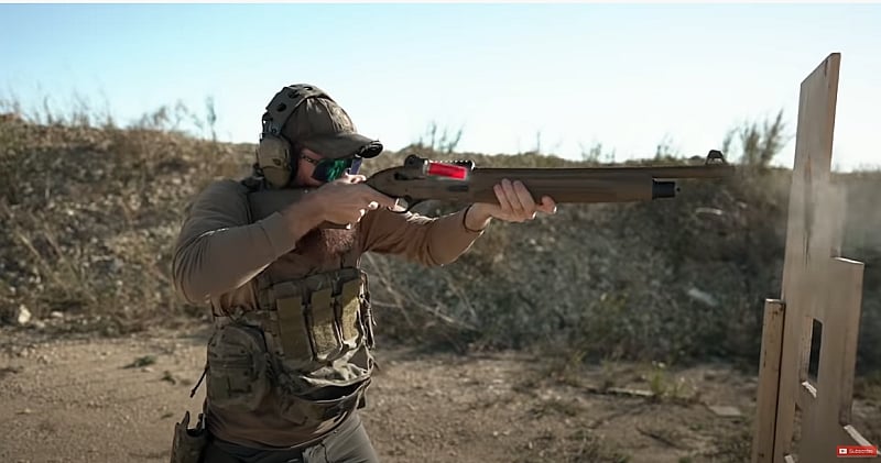 Beretta 1301 Tactical Review on the range