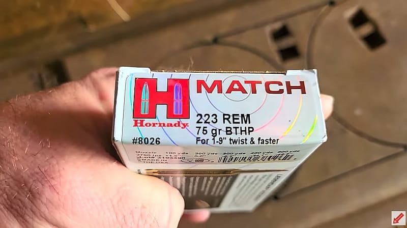 Hornady MATCH 223 Rem 75 gr BTHP