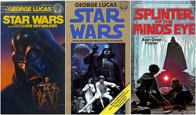 Star Wars book covers