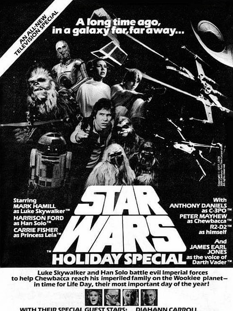1978 Star Wars holiday special ad