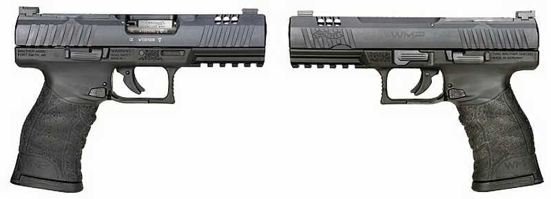 Walther WMP .22 Magnum pistol profiles